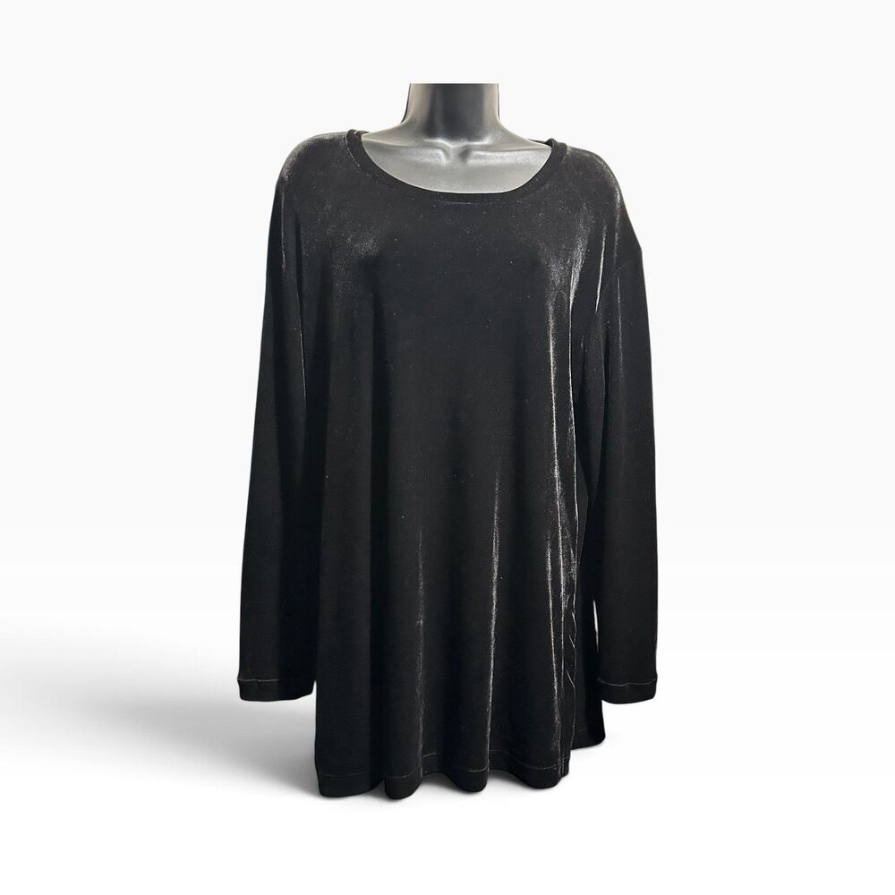 BCBG Paris Velvet Blouse Women’s Large Whimsigoth Witchy Victorian Romantic Top